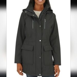 Nine‎ West Women's Hooded Water Resistant Lined Jacket. Size Small.